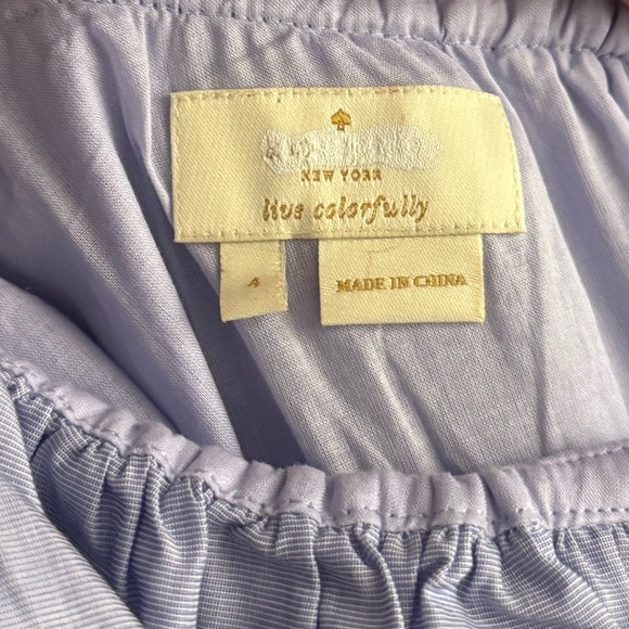 KATE SPADE Daisy Embroidered One Shoulder Romper - Picture 9 of 13